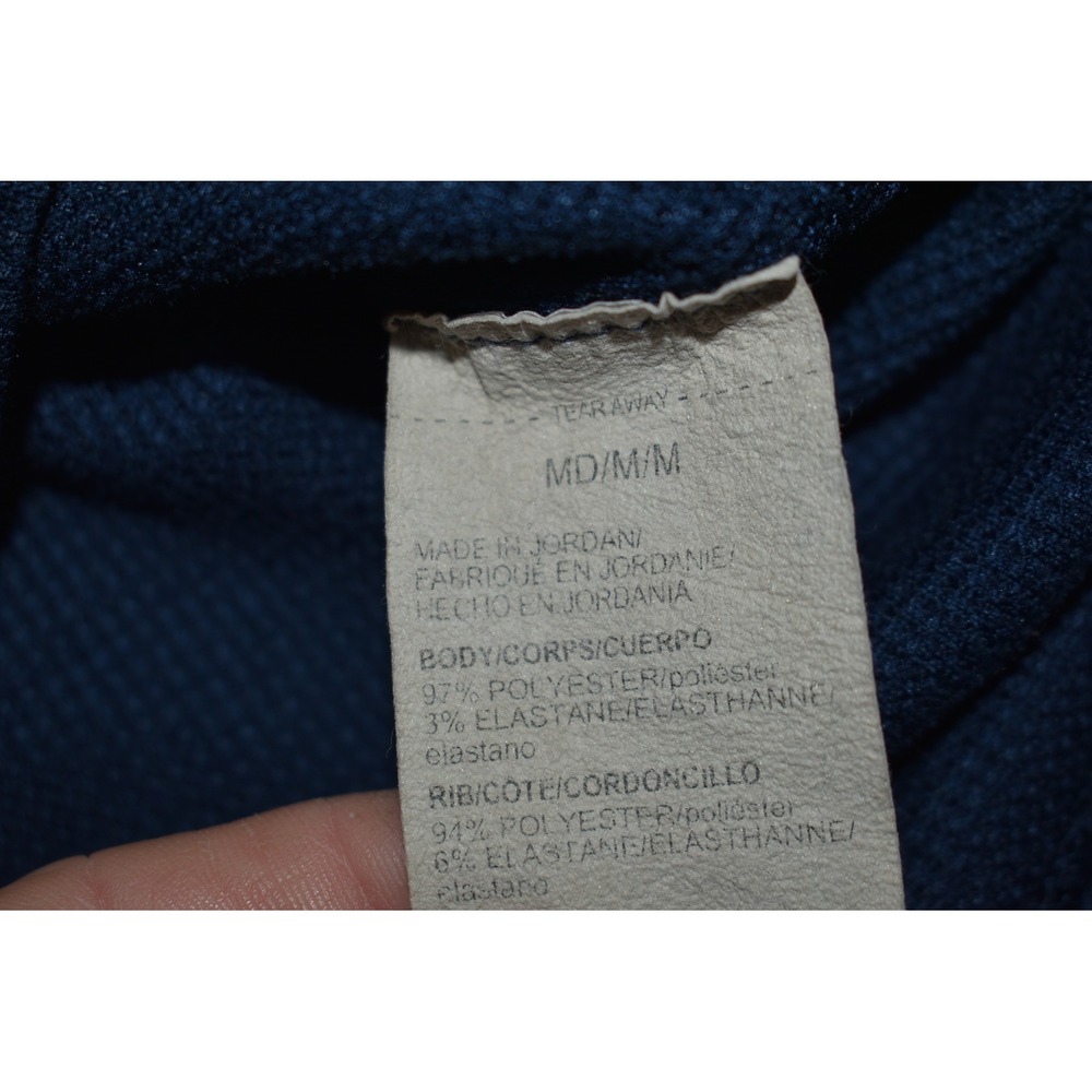 Under Armour Shirt Mens Medium Blue Grey Thermal Waffle Knit Raglan Long Sleeve - Picture 5 of 9